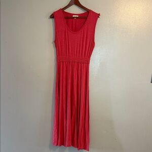 Max Studio Sleeveless Maxi Dress in red